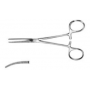 Pinza Kocher curva sin dientes
