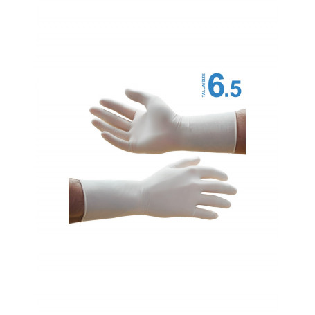 Guantes de látex estériles sin polvo Naturflex [50 pares]